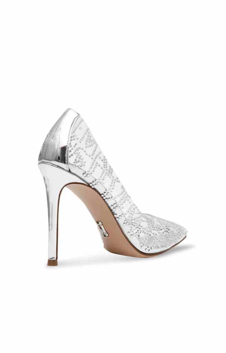 Evelyn-Smr Silver Pumps
