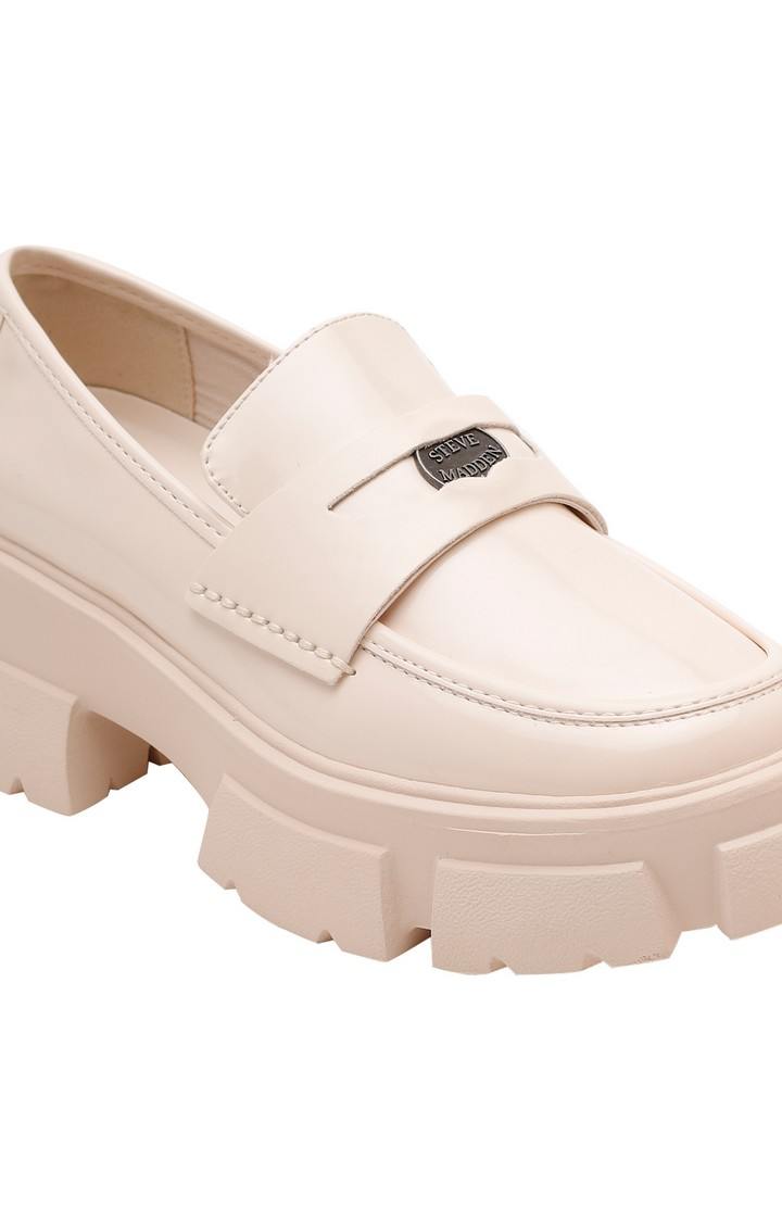 Teazer White Closed Flats & Ballerinas