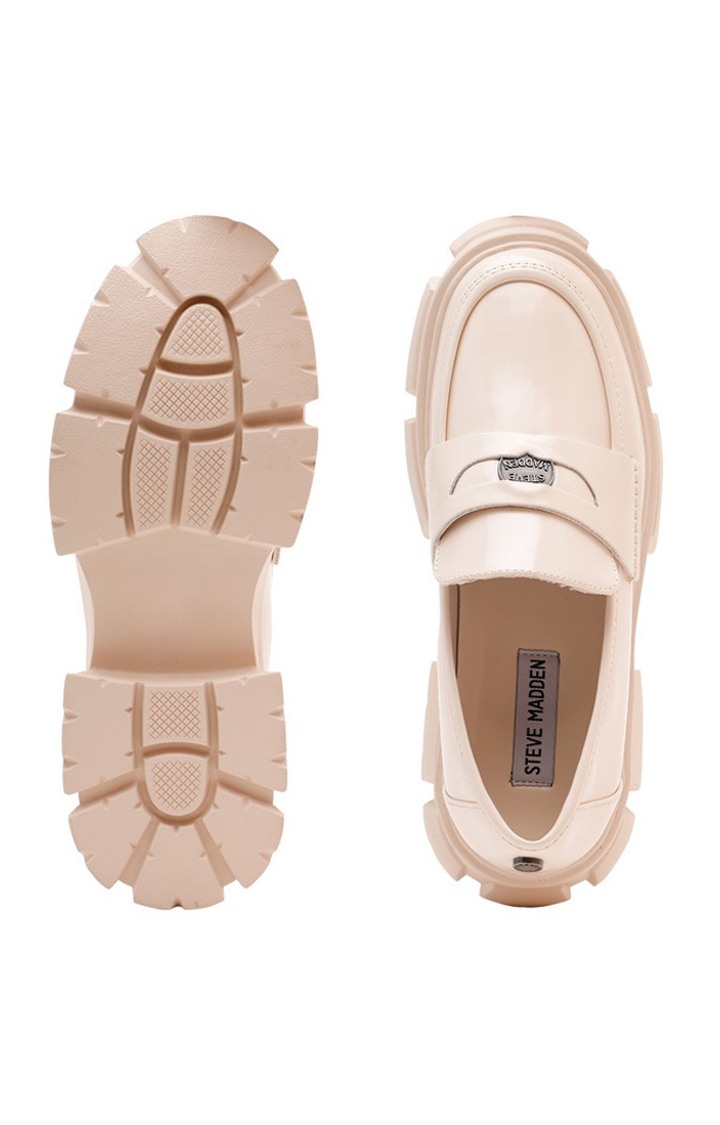 Teazer White Closed Flats & Ballerinas