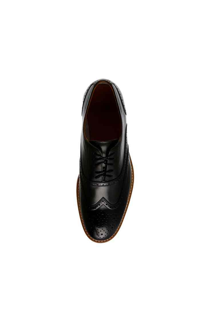 Chalton Black Tie-Ups & Dress Loafers
