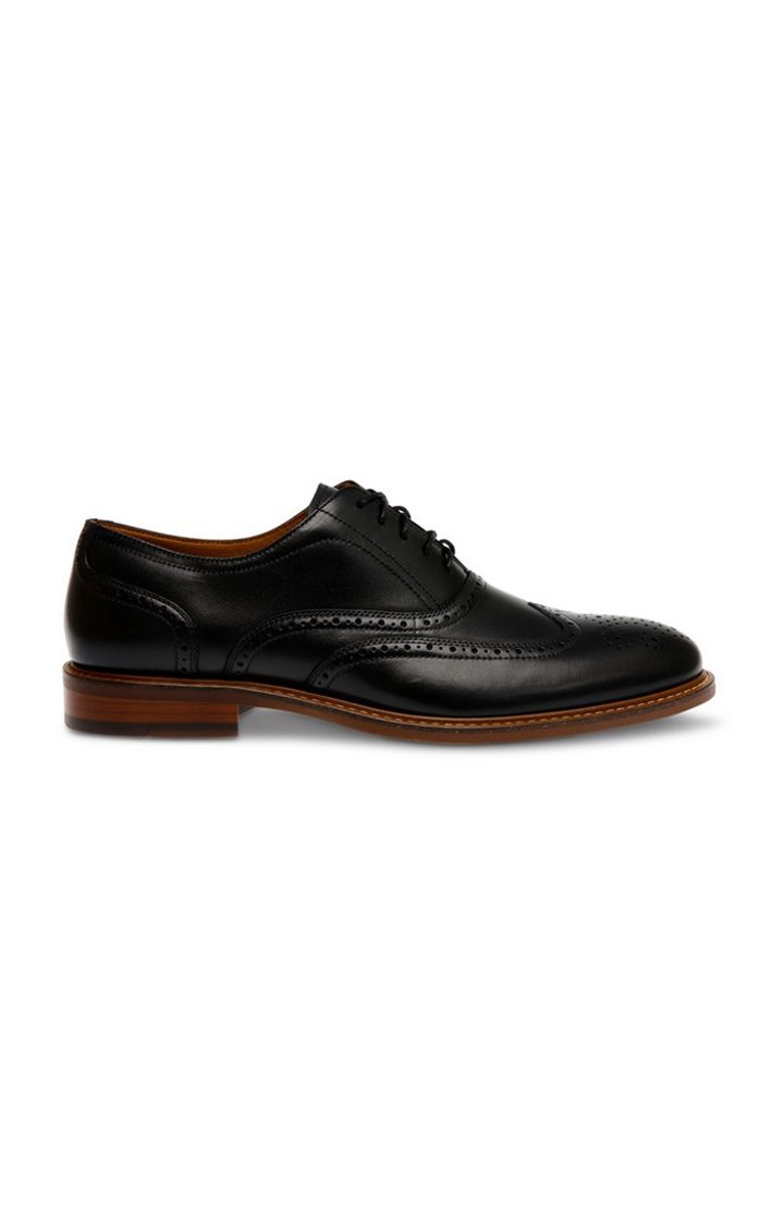 Chalton Black Tie-Ups & Dress Loafers
