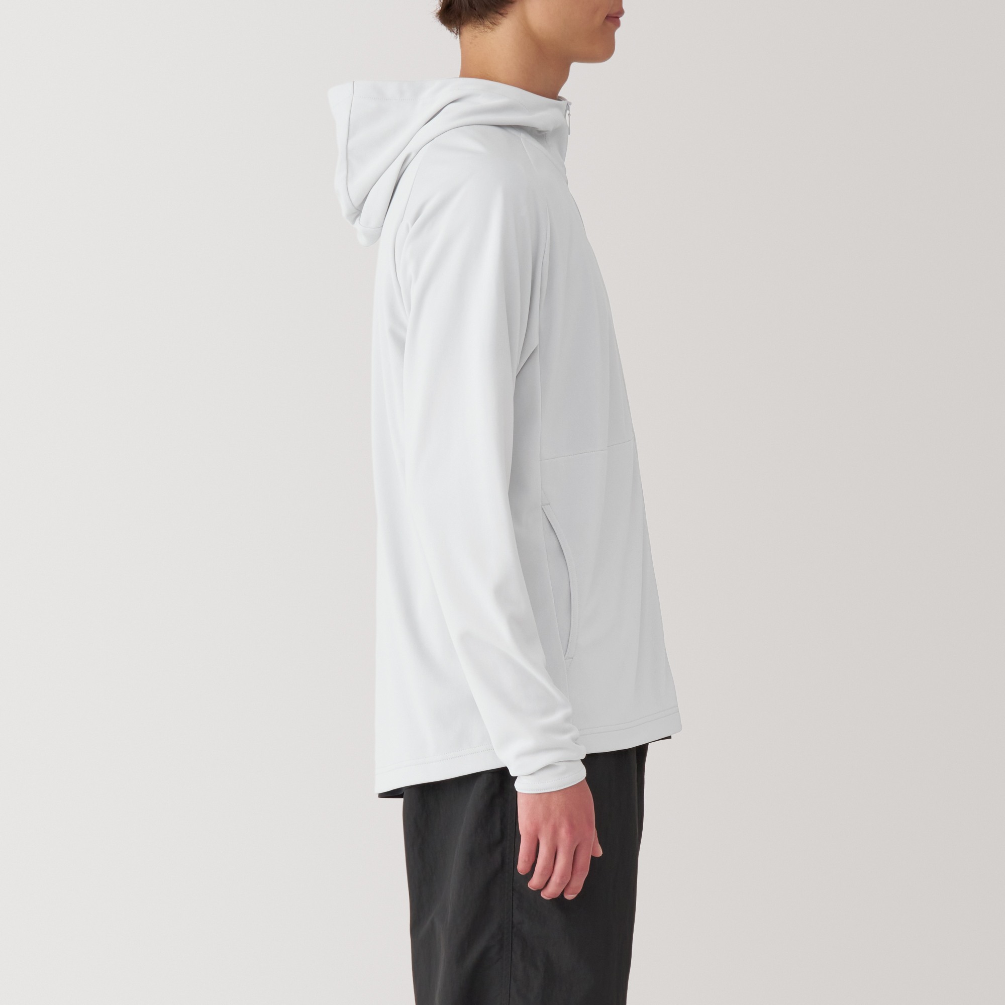 MUJI | UV protection zip up hoodie