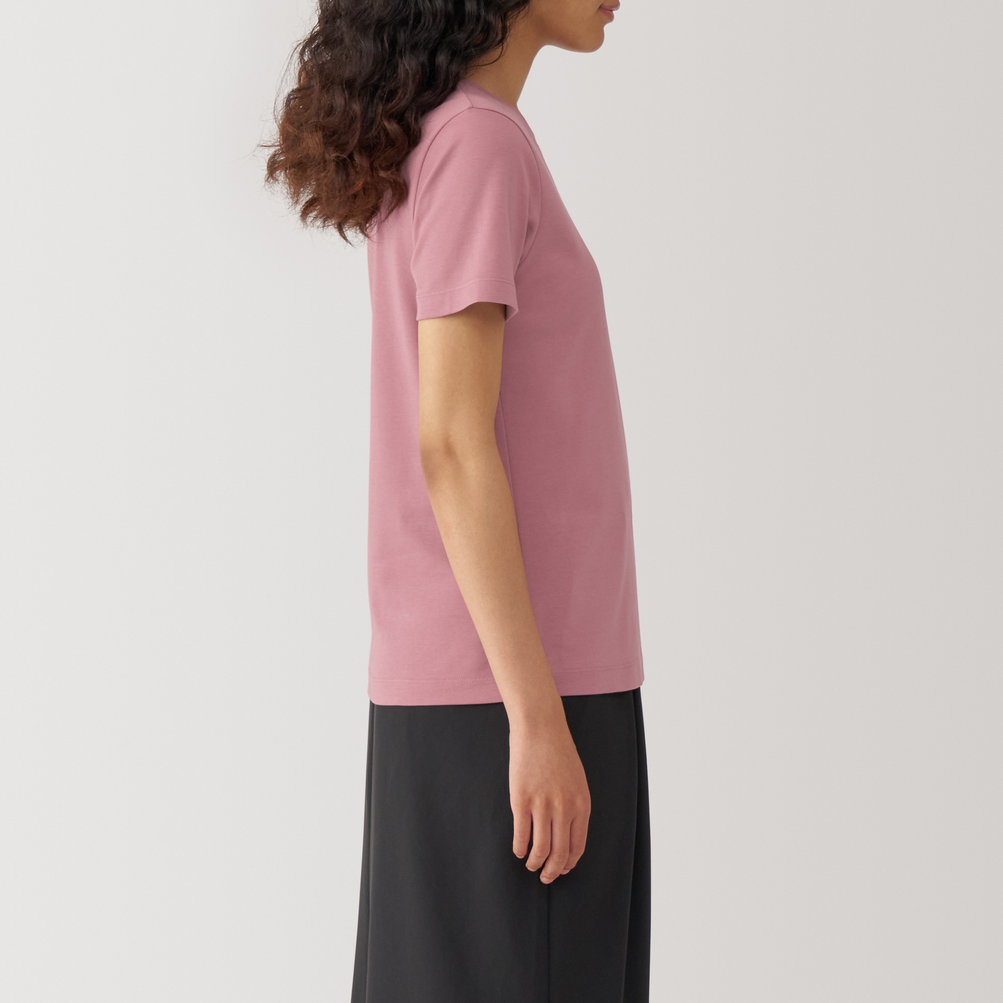 Women's Anti-sweant stain Crew neck Short Sleeve T-shirt(ASEAN)