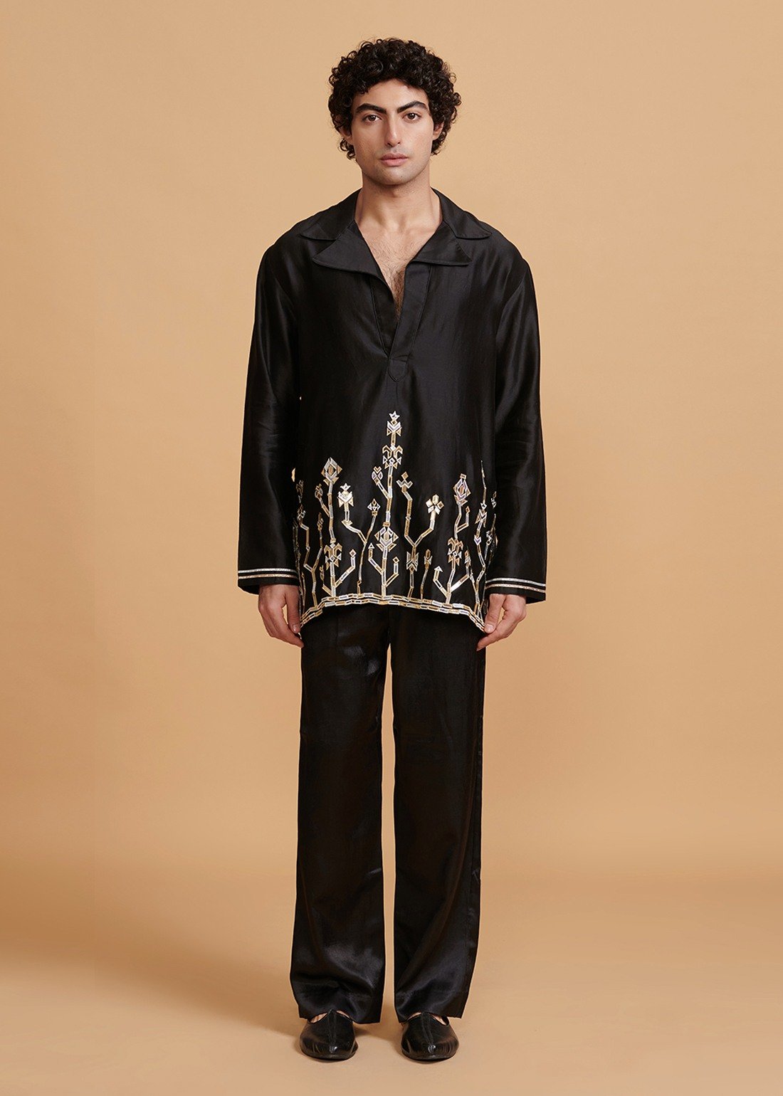 Black Mirror Kurta