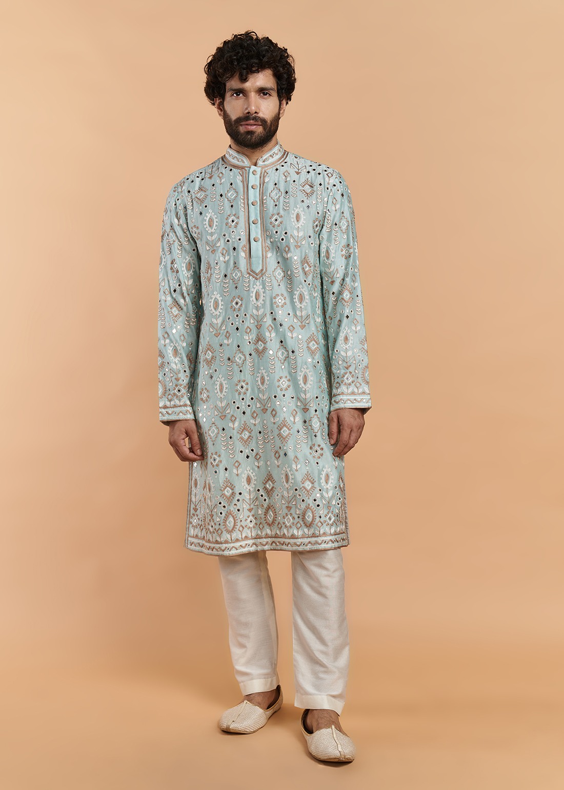 Aqua Aari Kurta