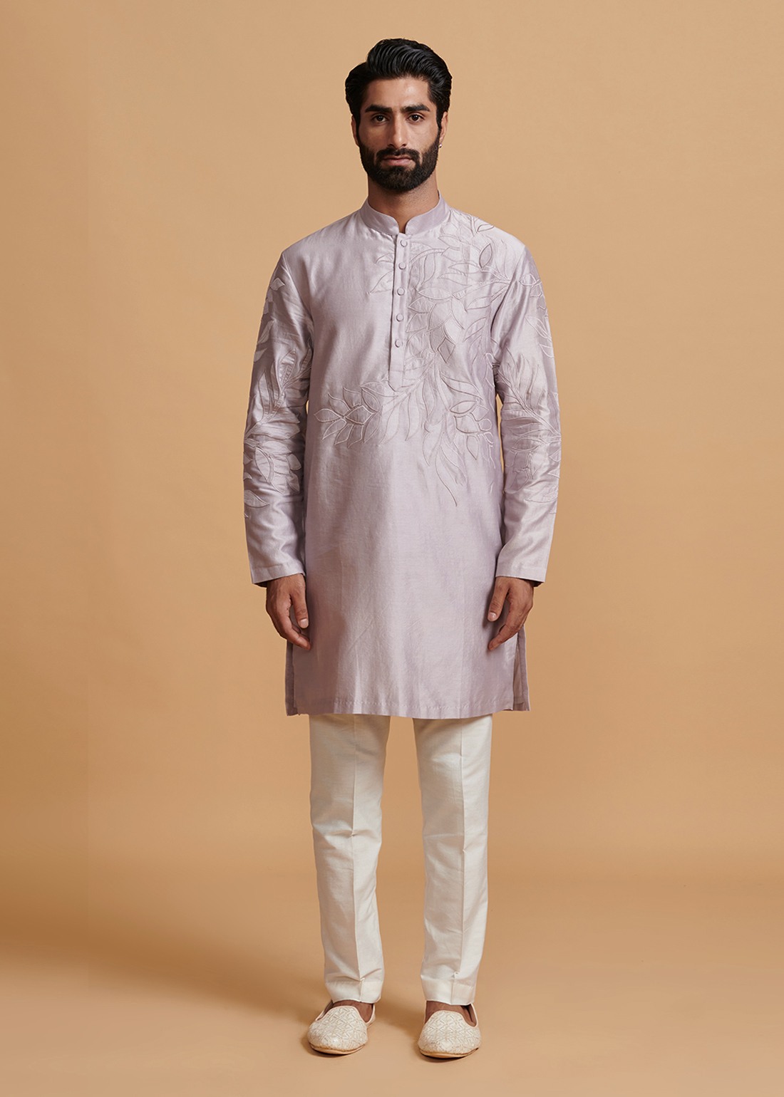Grey Resham Kurta