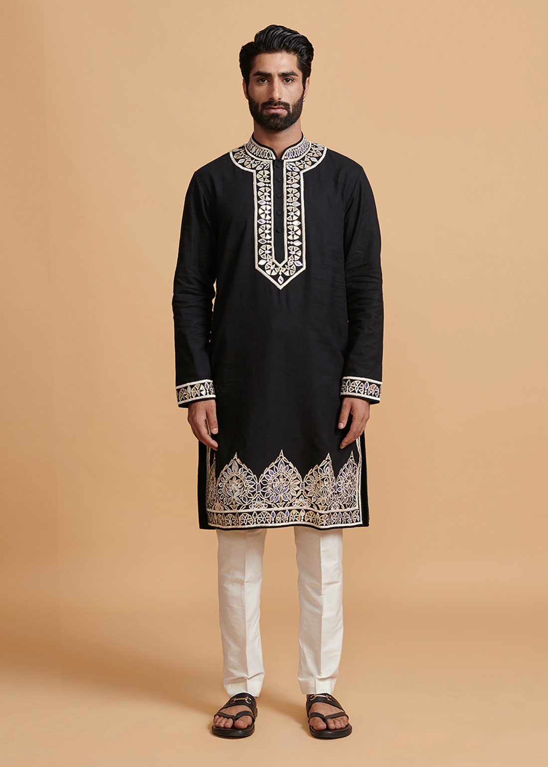 Black Mirror Kurta