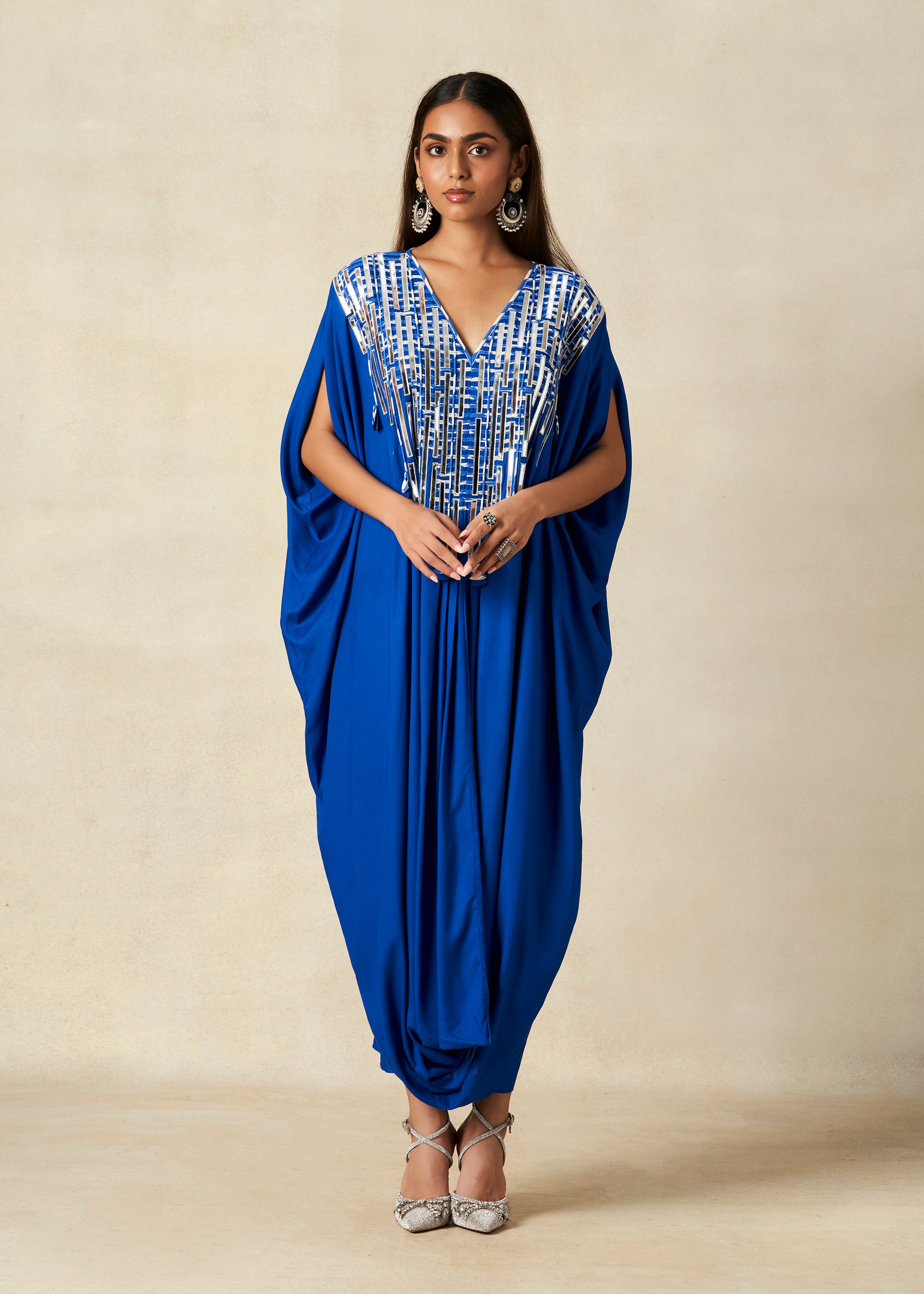 Royal Blue Kaftan