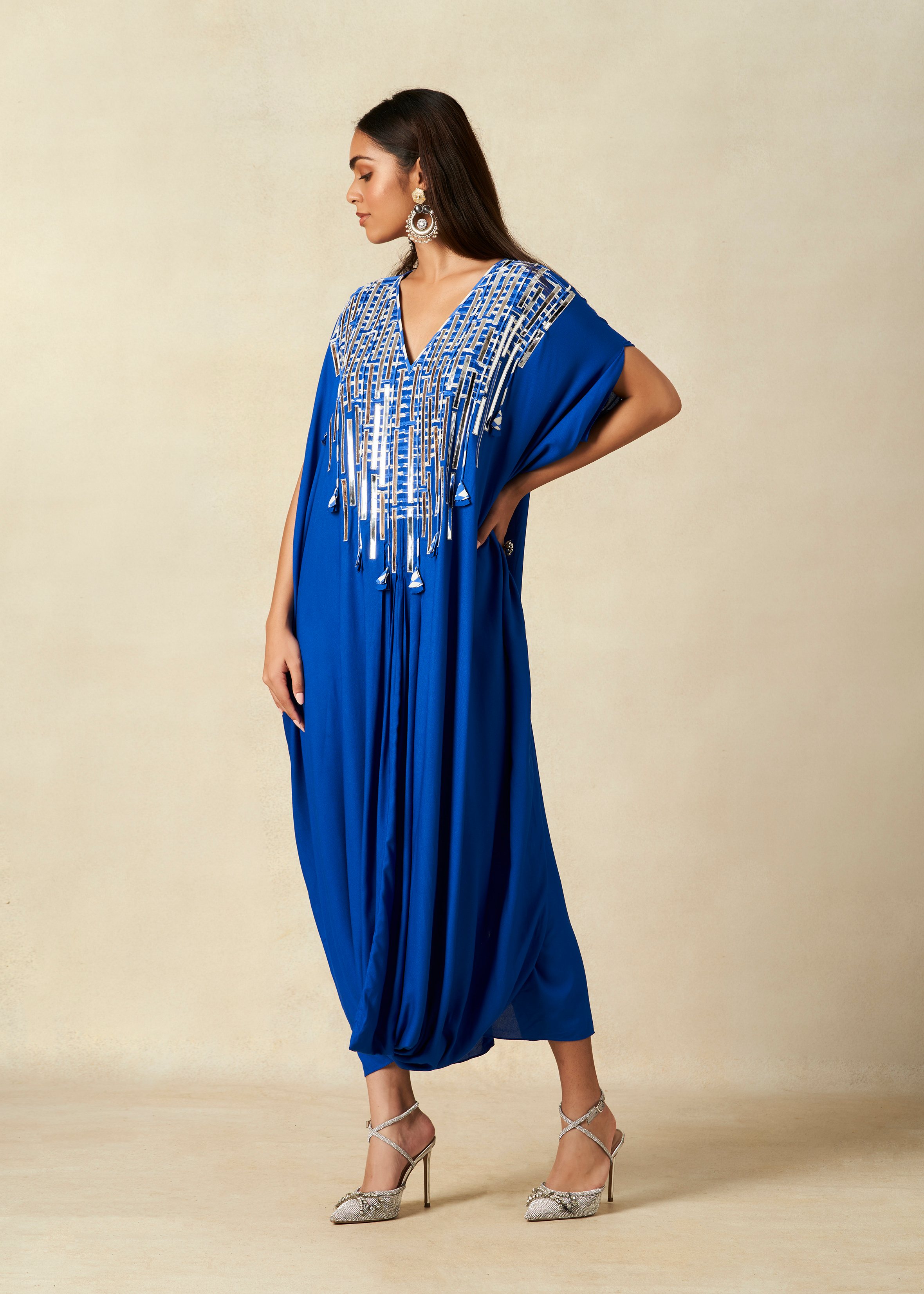 Royal Blue Kaftan