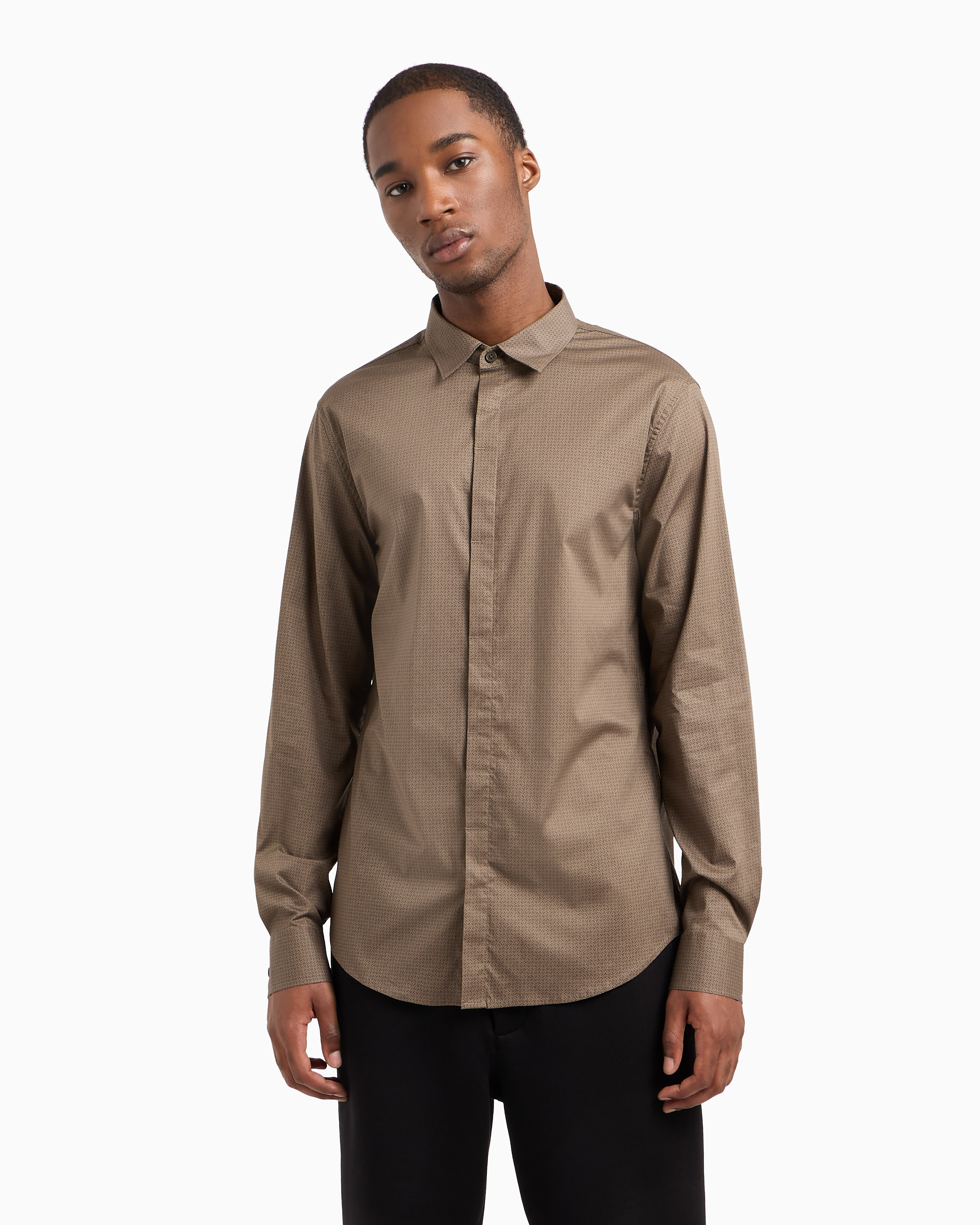 Armani button down shirts top