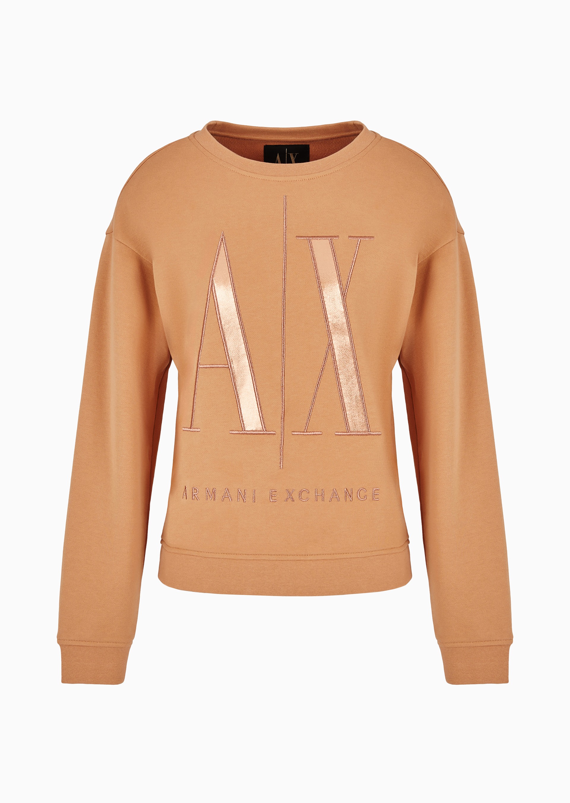 Armani exchange sweatshirt womens clearance