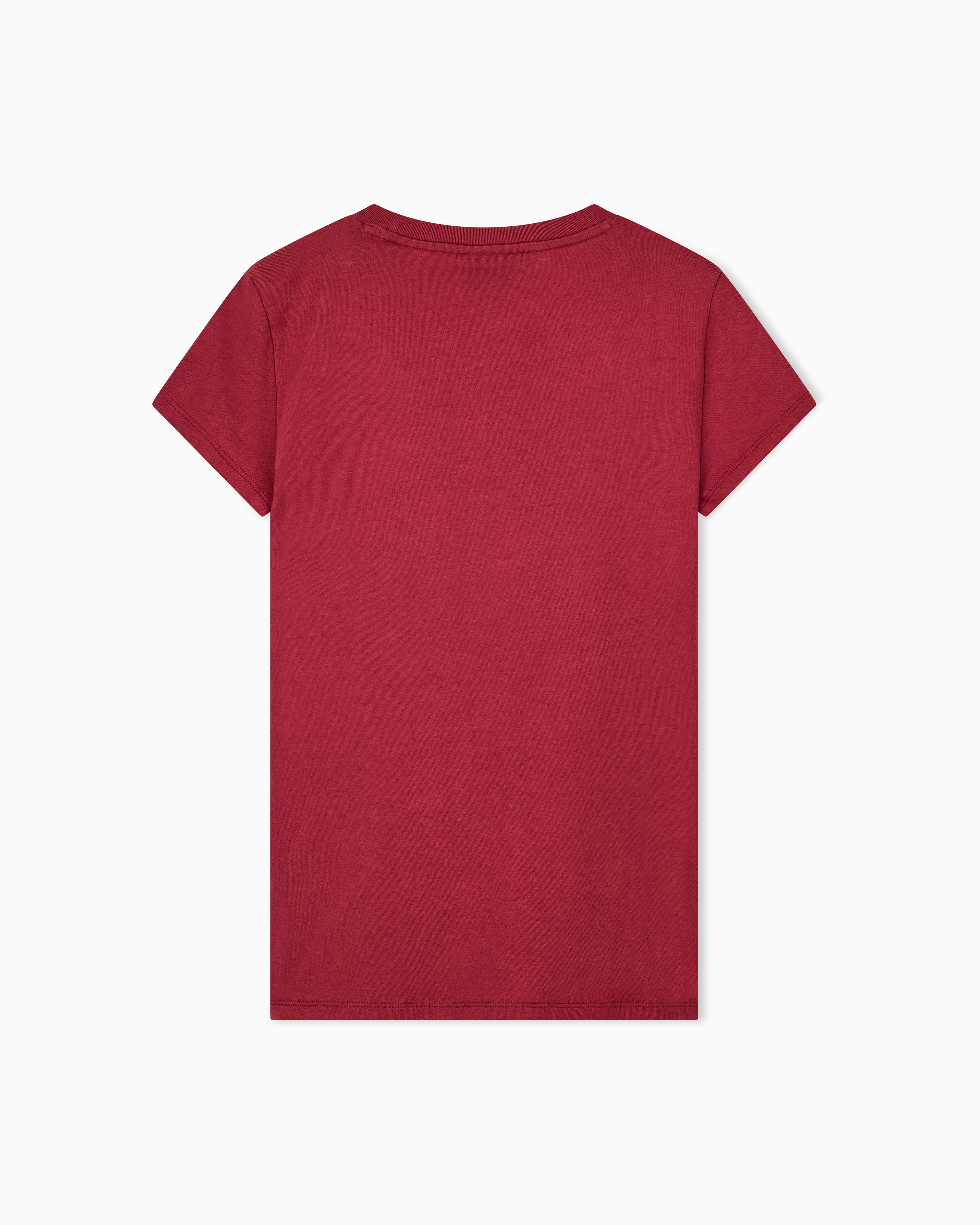 Women's Red Modern Drama T-Shirt