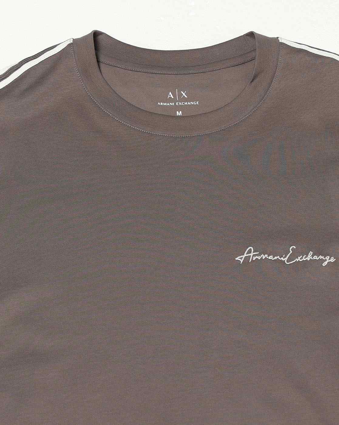 Men Grey Signature Regular + Fit T-Shirts