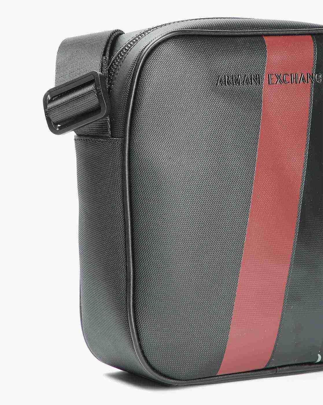 Men's Black Dylan Messenger Bag