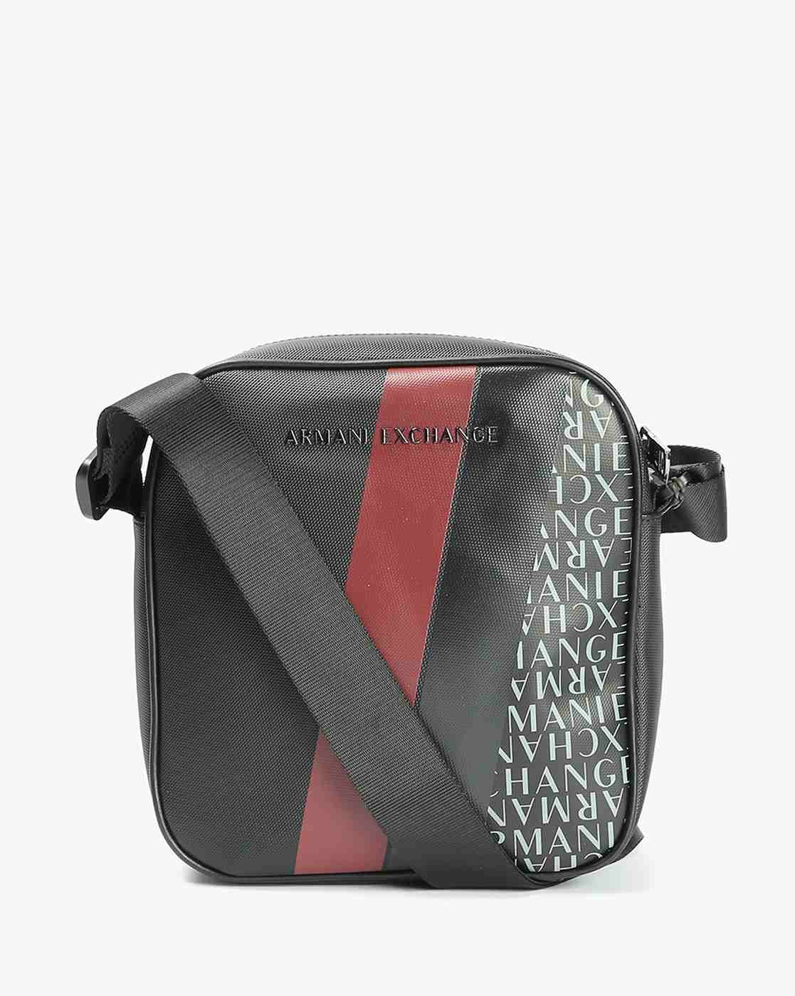 Men's Black Dylan Messenger Bag
