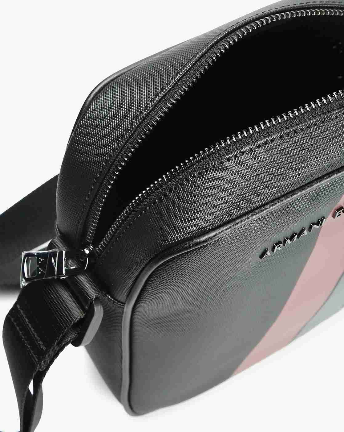 Men's Black Dylan Messenger Bag