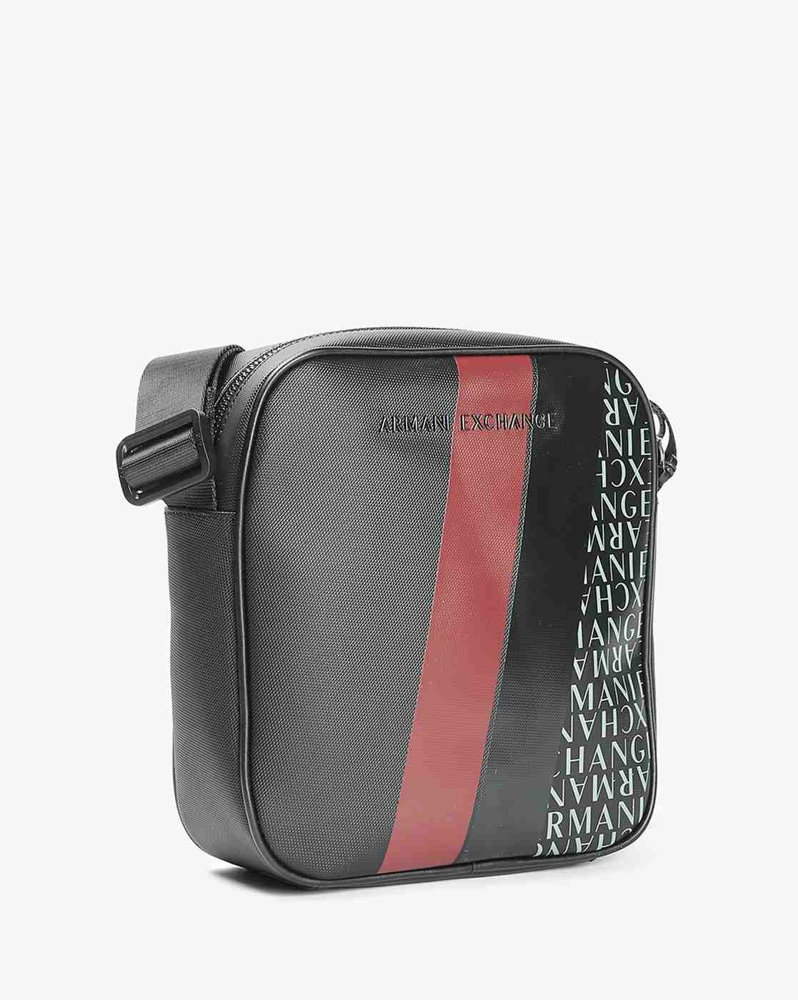 Men's Black Dylan Messenger Bag