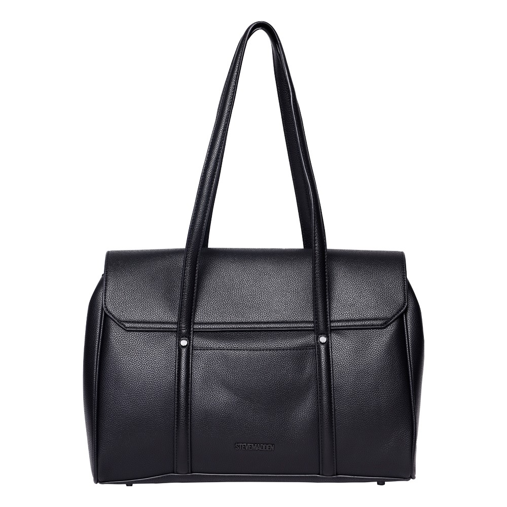 BJAREN BLACK-BLACK SATCHEL