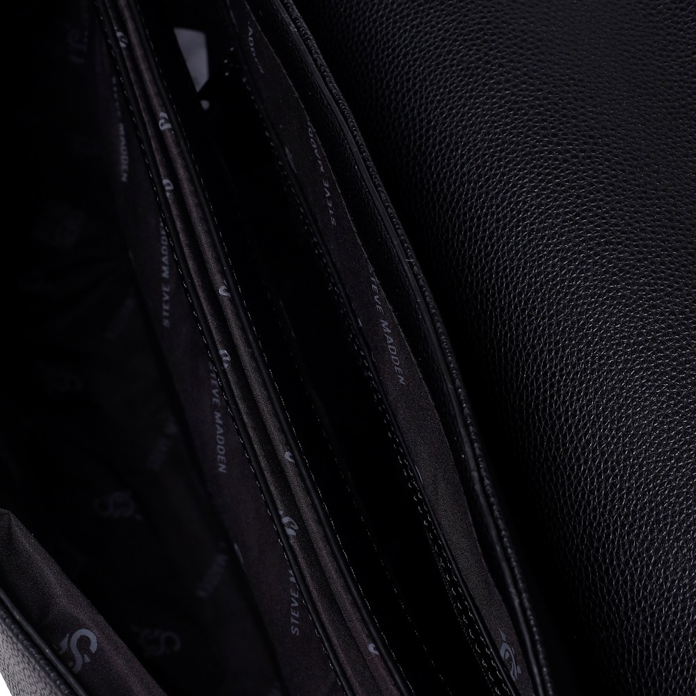 BJAREN BLACK-BLACK SATCHEL