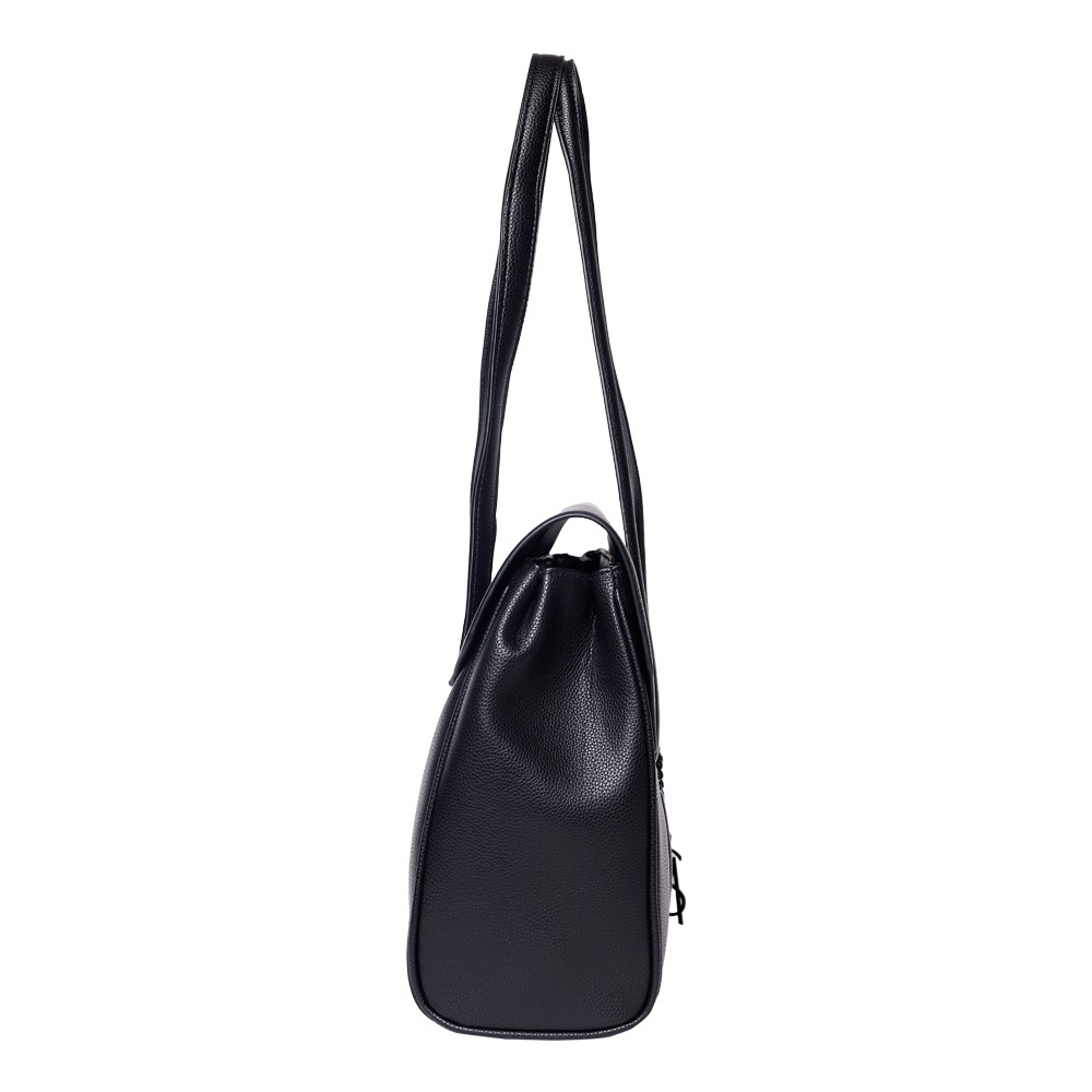 BJAREN BLACK-BLACK SATCHEL