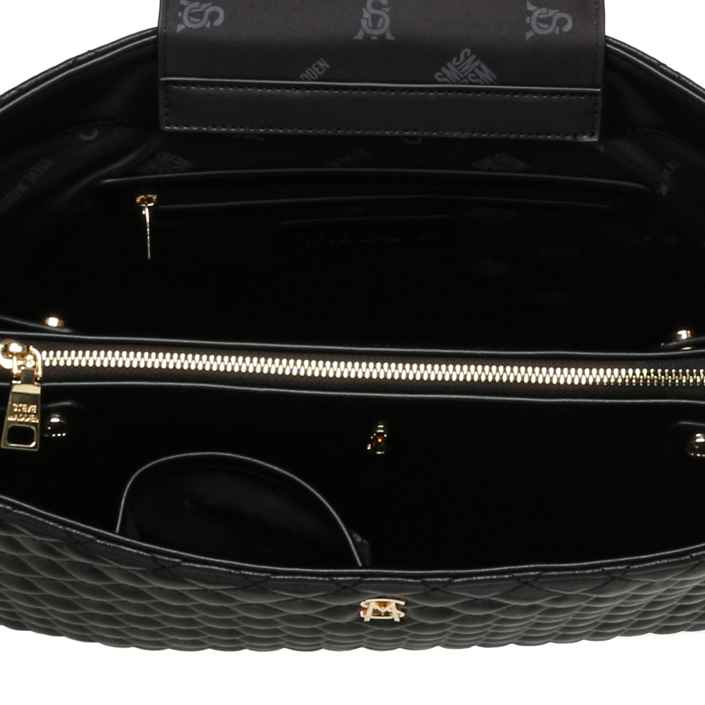 BACCENT BLACK-GOLD TOTE