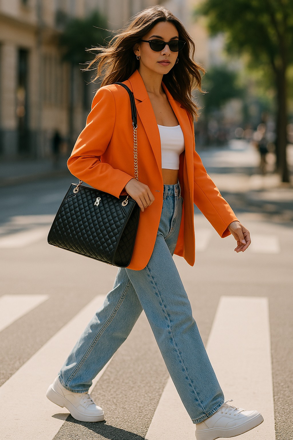 BACCENT BLACK-GOLD TOTE
