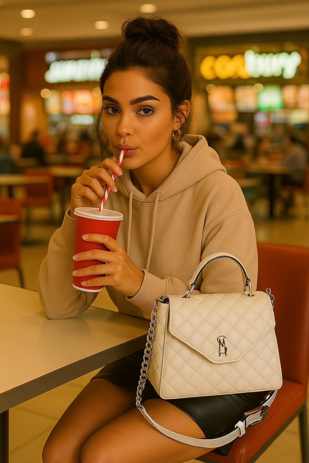 BKEYS White Satchel