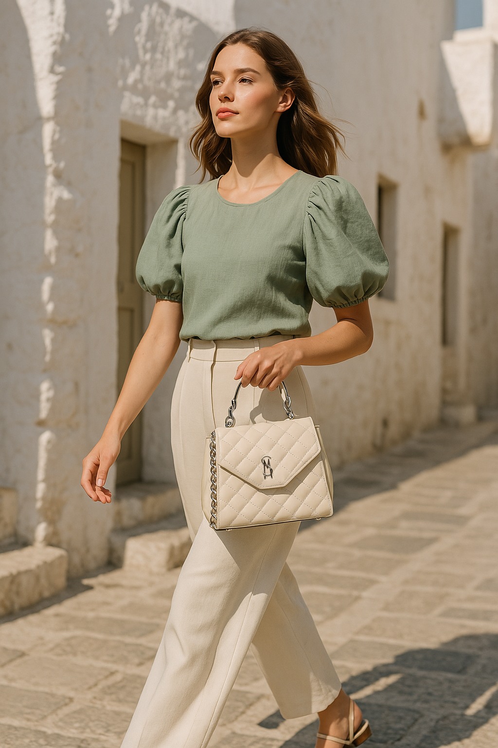 BKEYS White Satchel