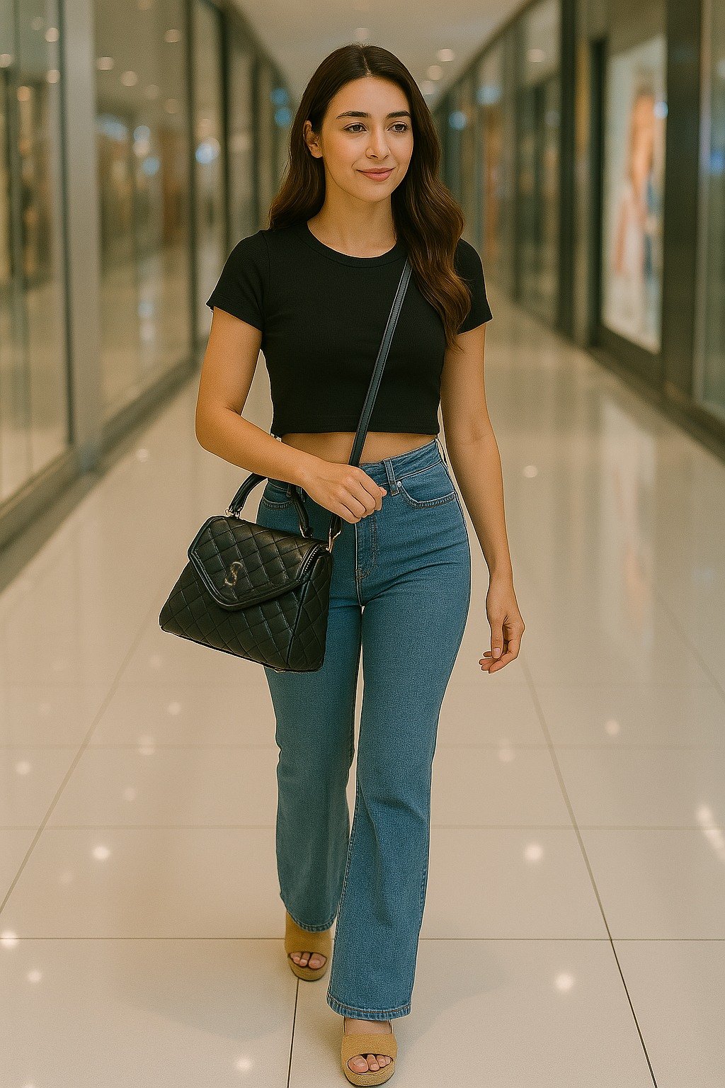 BKEYS Black Satchel