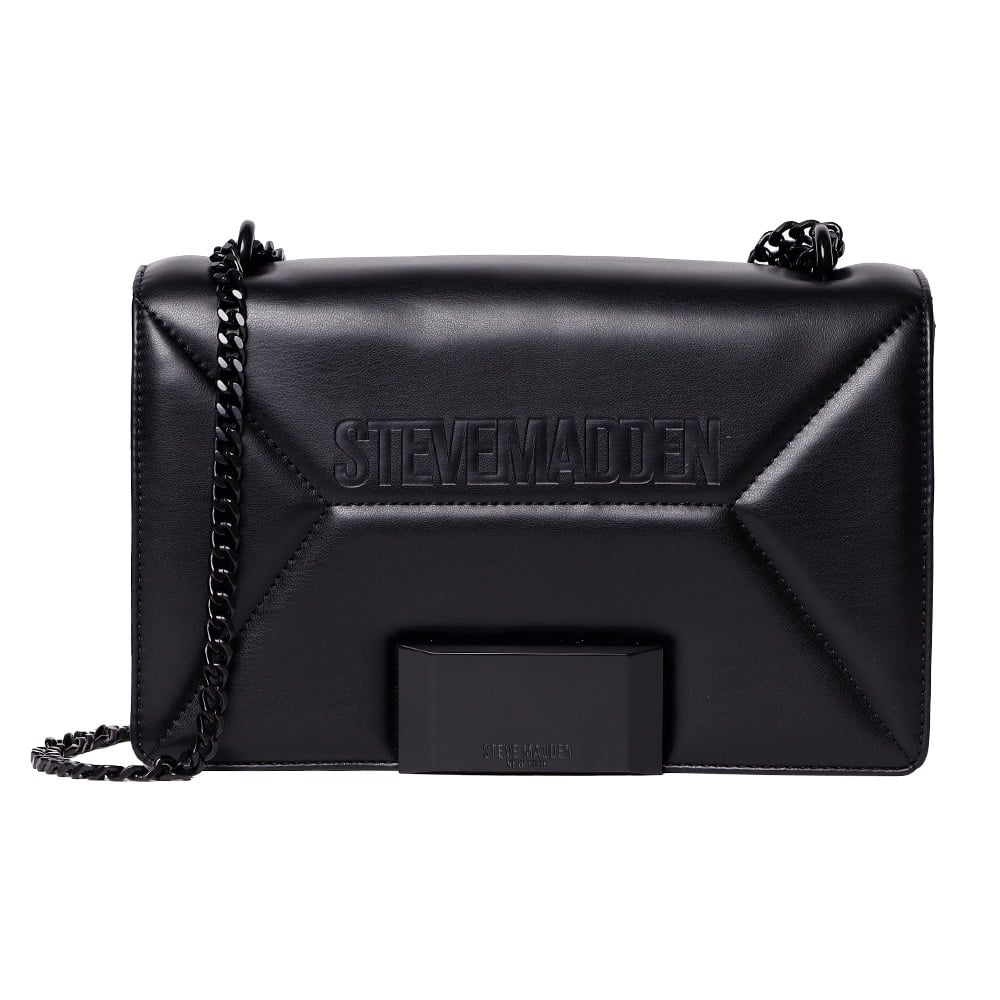 BTRENCH BLACK-BLACK CROSSBODY