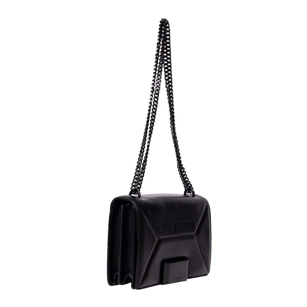 BTRENCH BLACK-BLACK CROSSBODY