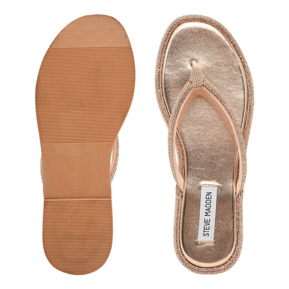 Aleesa Rose Gold Flats