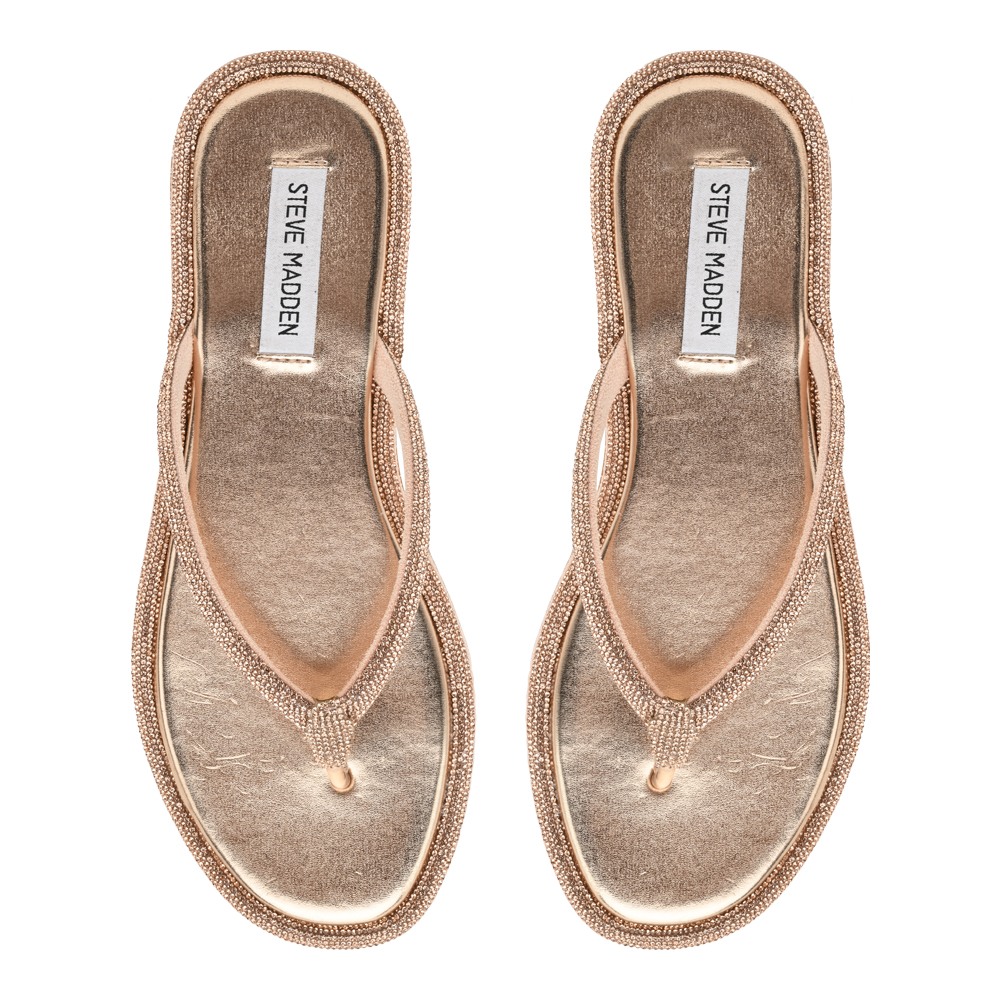 Aleesa Rose Gold Flats