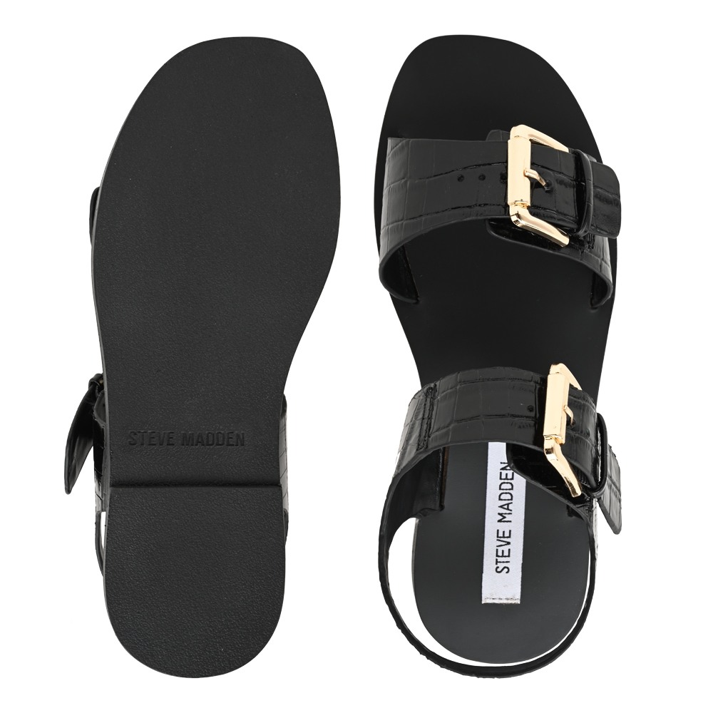 Jama Black Flats