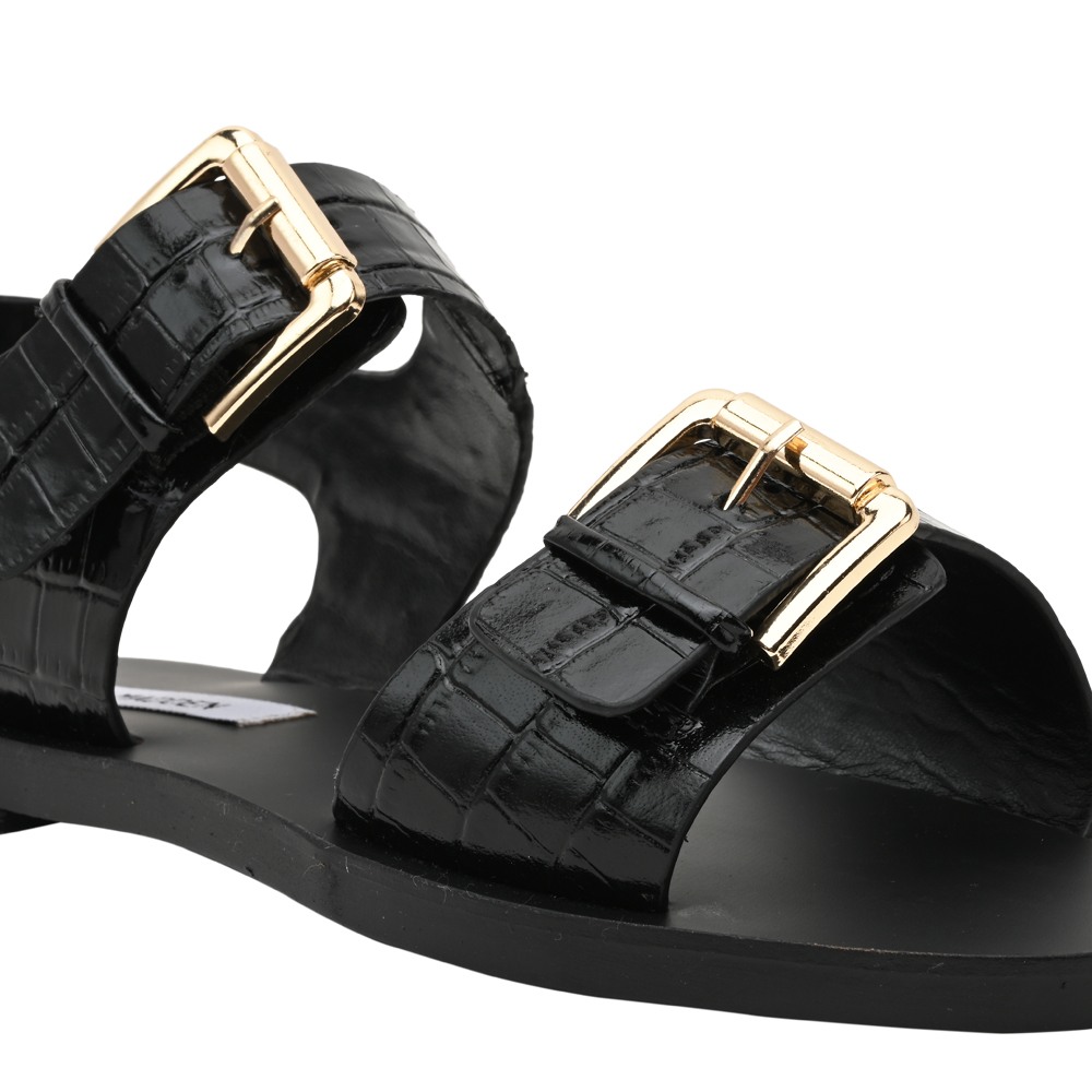 Jama Black Flats