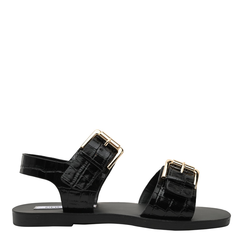 Jama Black Flats