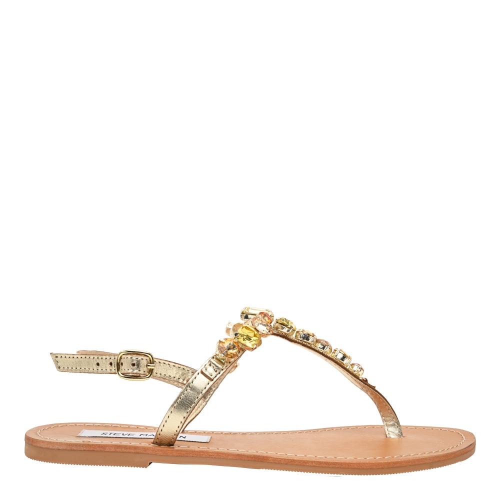 Twiggie Gold Flats