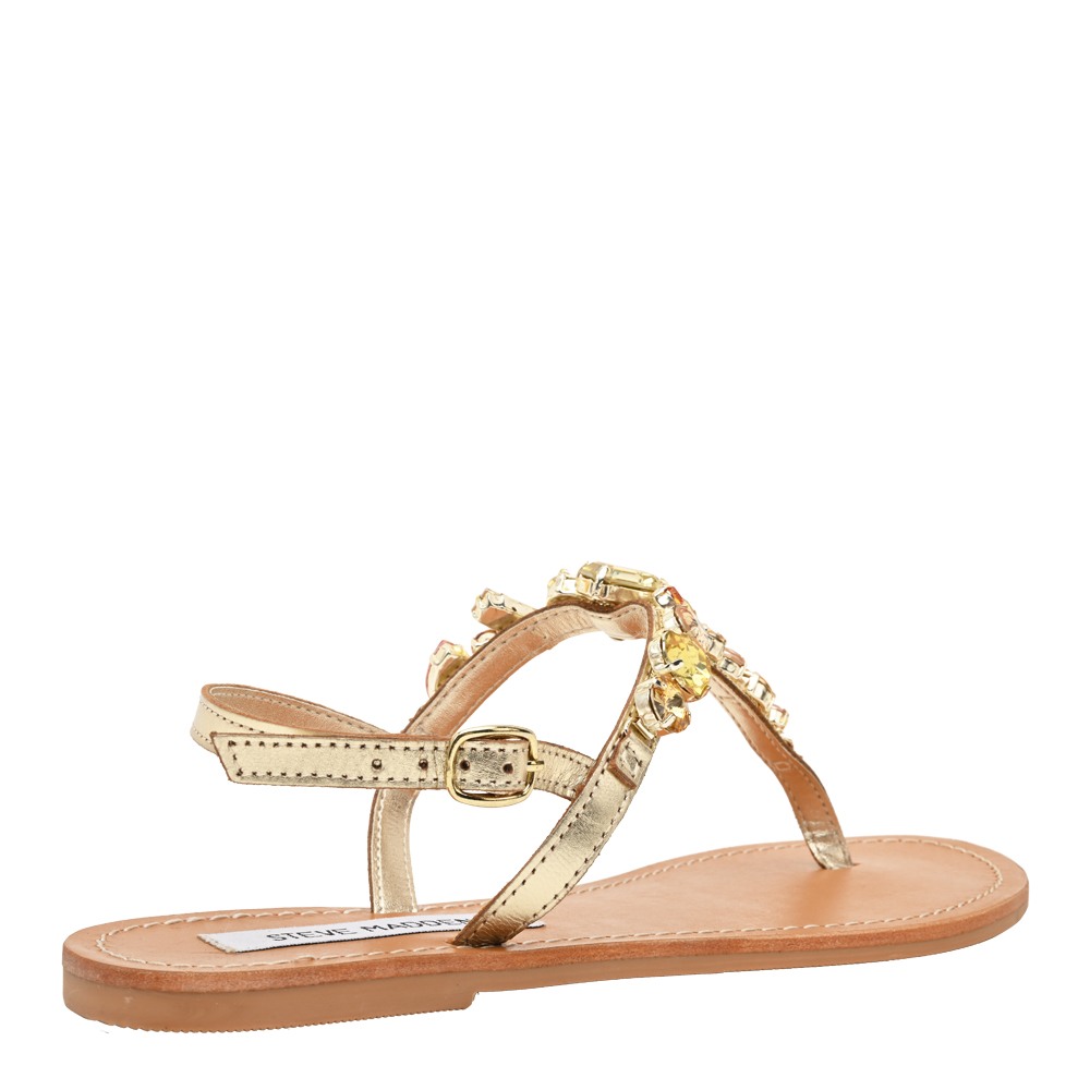 Twiggie Gold Flats