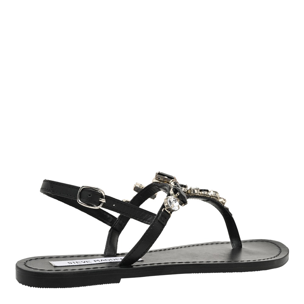 Twiggie Black Flats