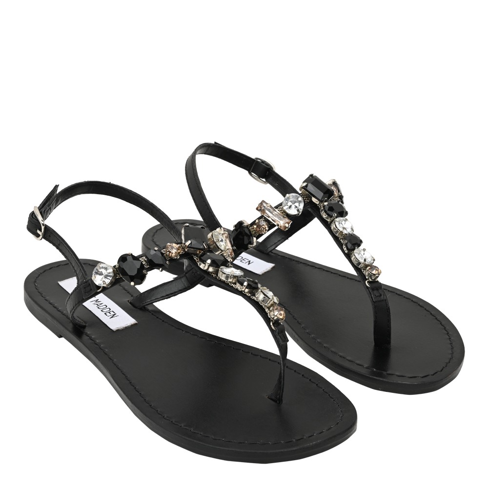 Twiggie Black Flats