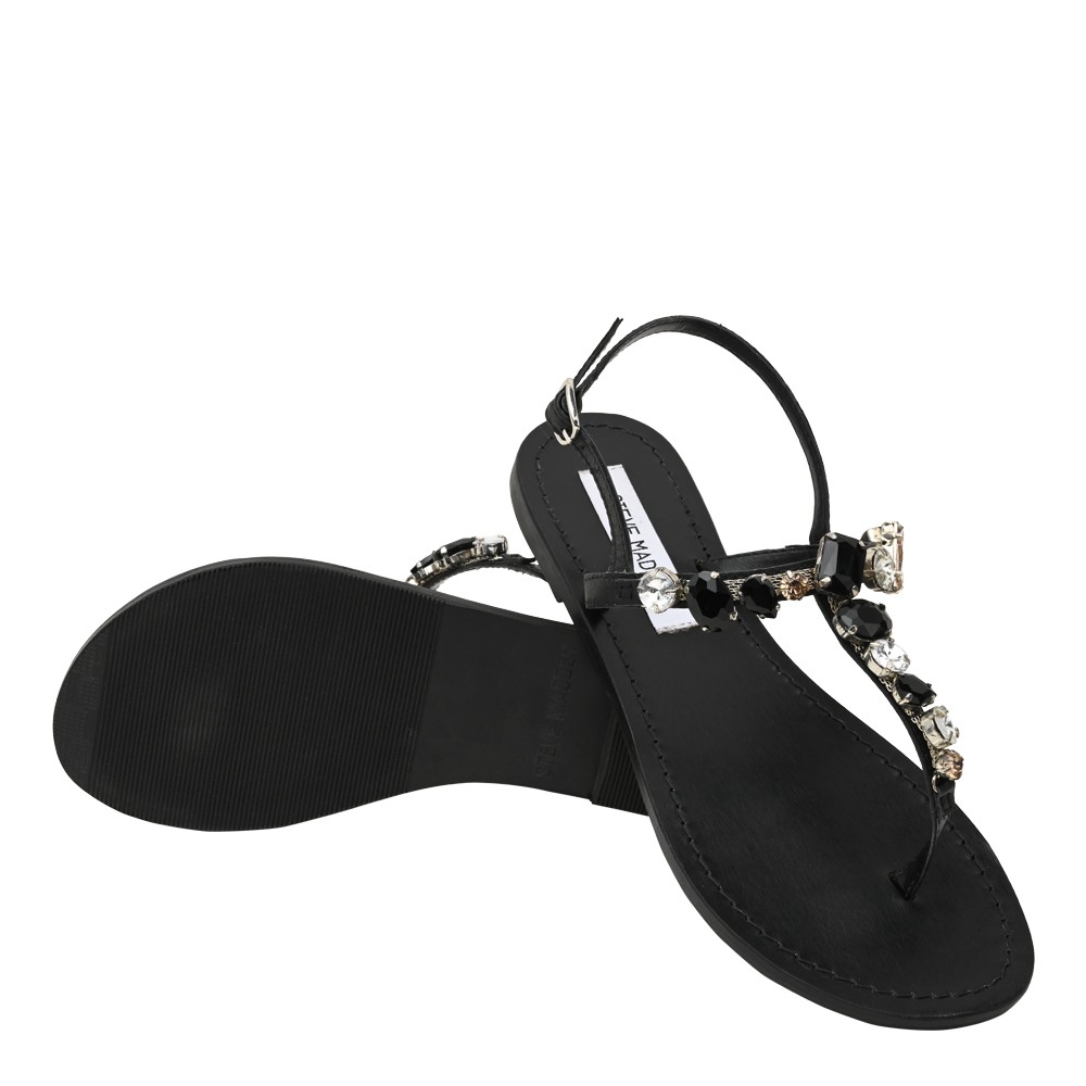 Twiggie Black Flats
