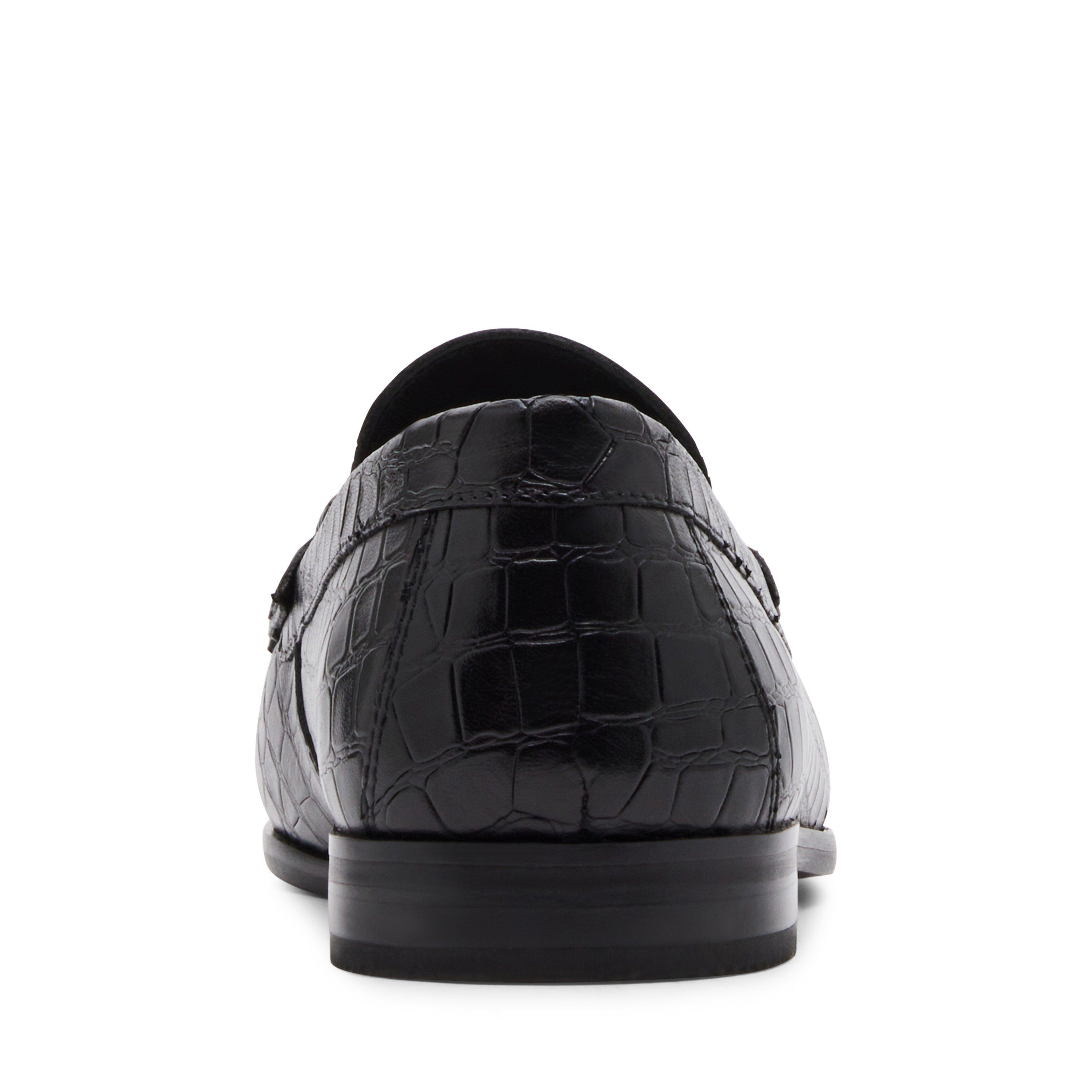 AVERY Black Tie-Ups & Dress Loafers