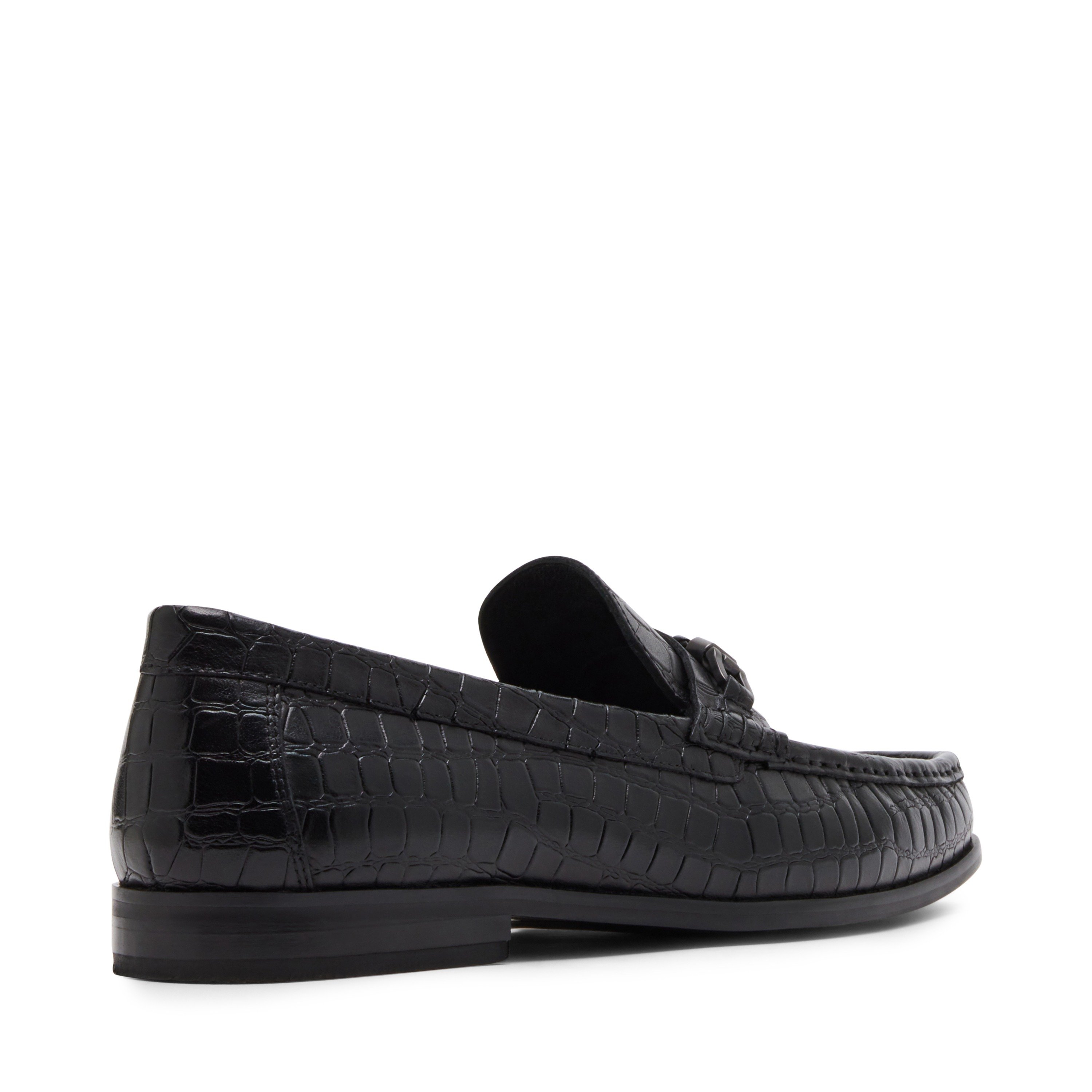 AVERY Black Tie-Ups & Dress Loafers
