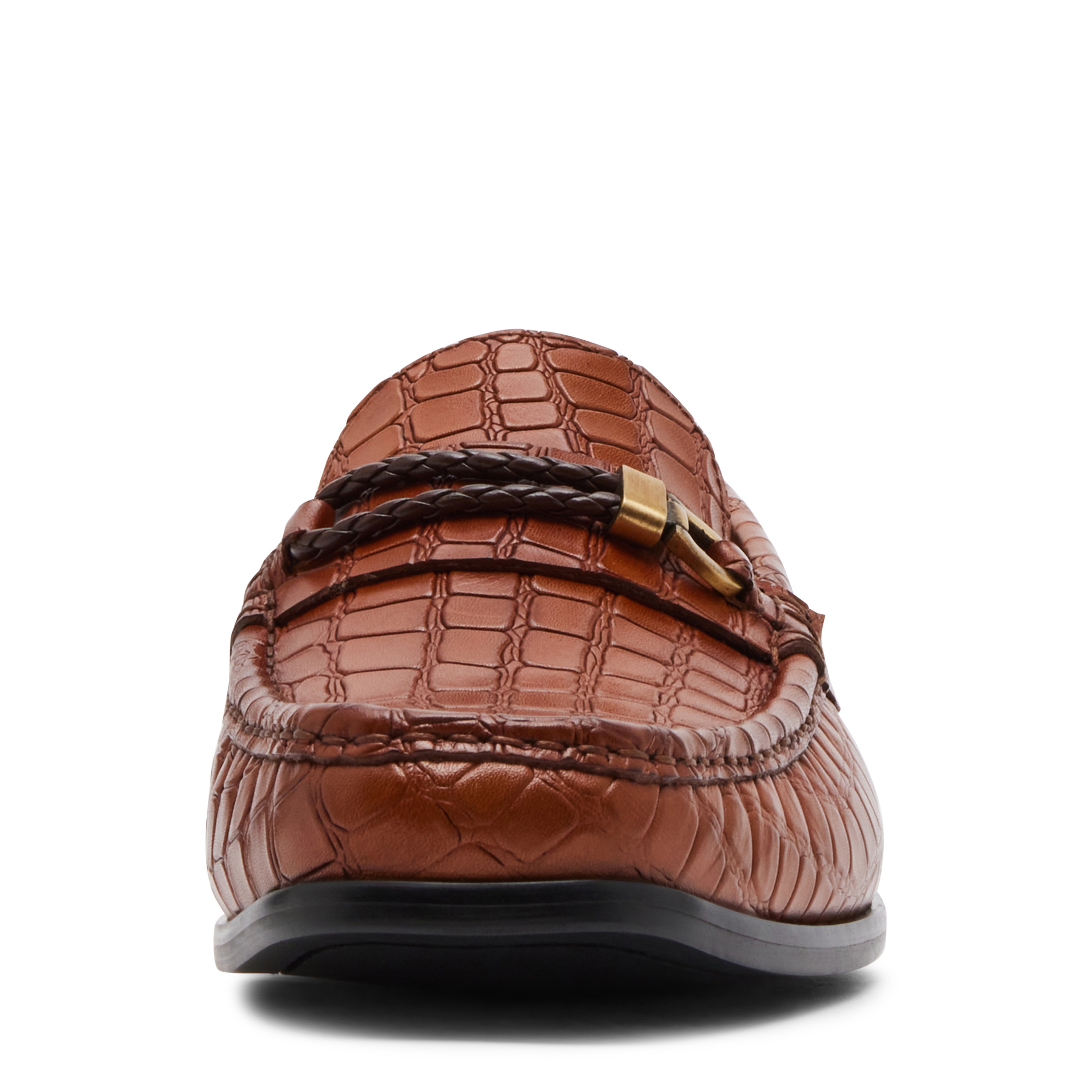 AVERY Tan Tie-Ups & Dress Loafers