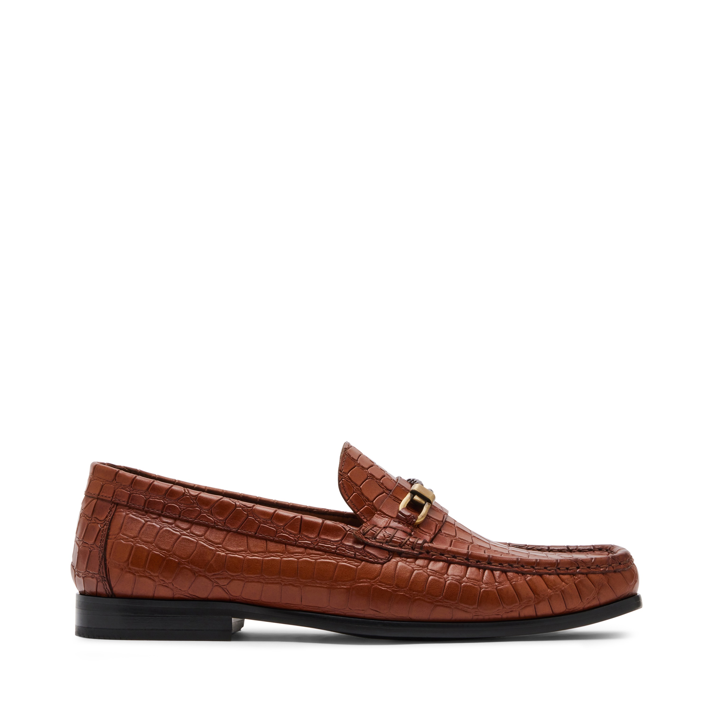 AVERY Tan Tie-Ups & Dress Loafers