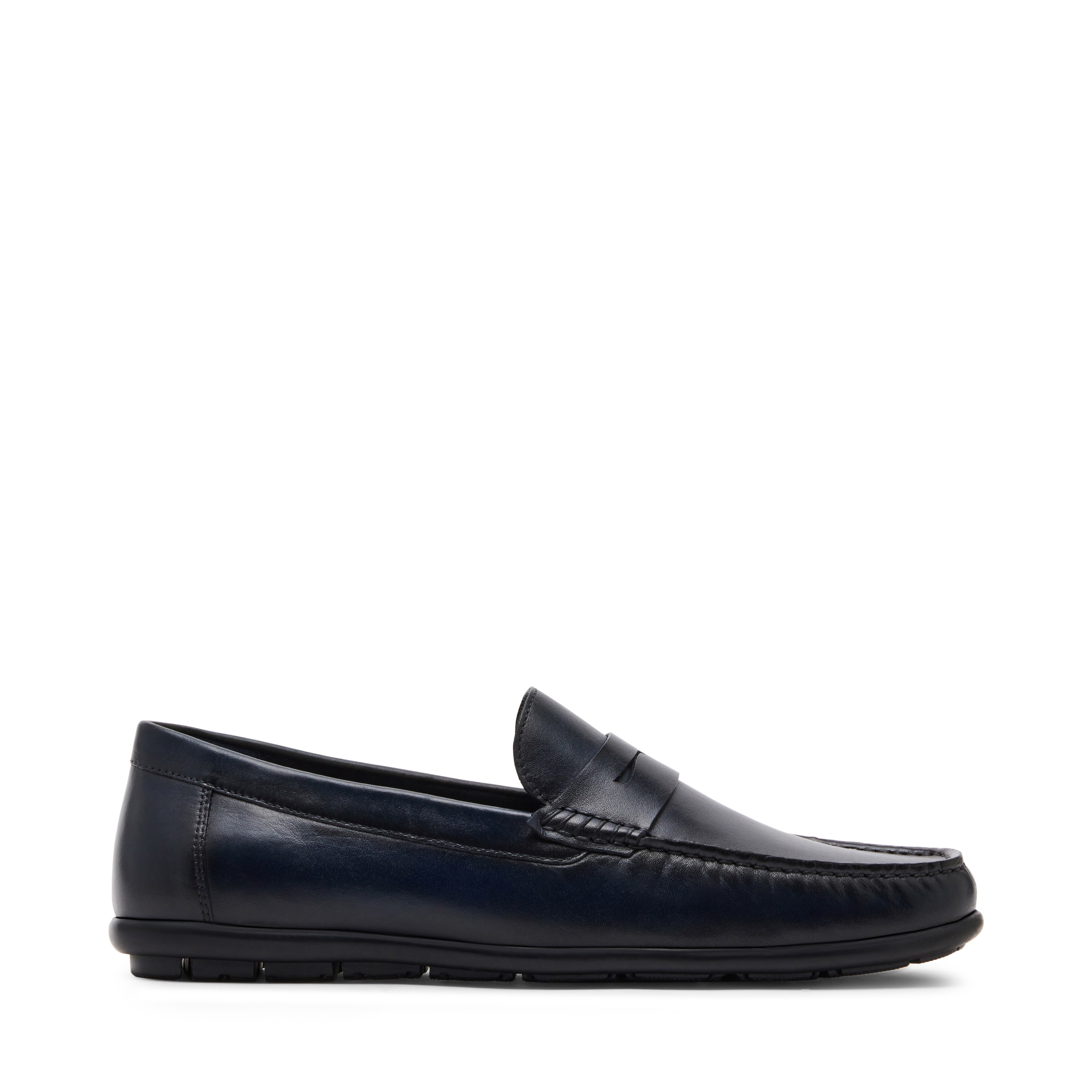 EZRA Navy Driver Loafers