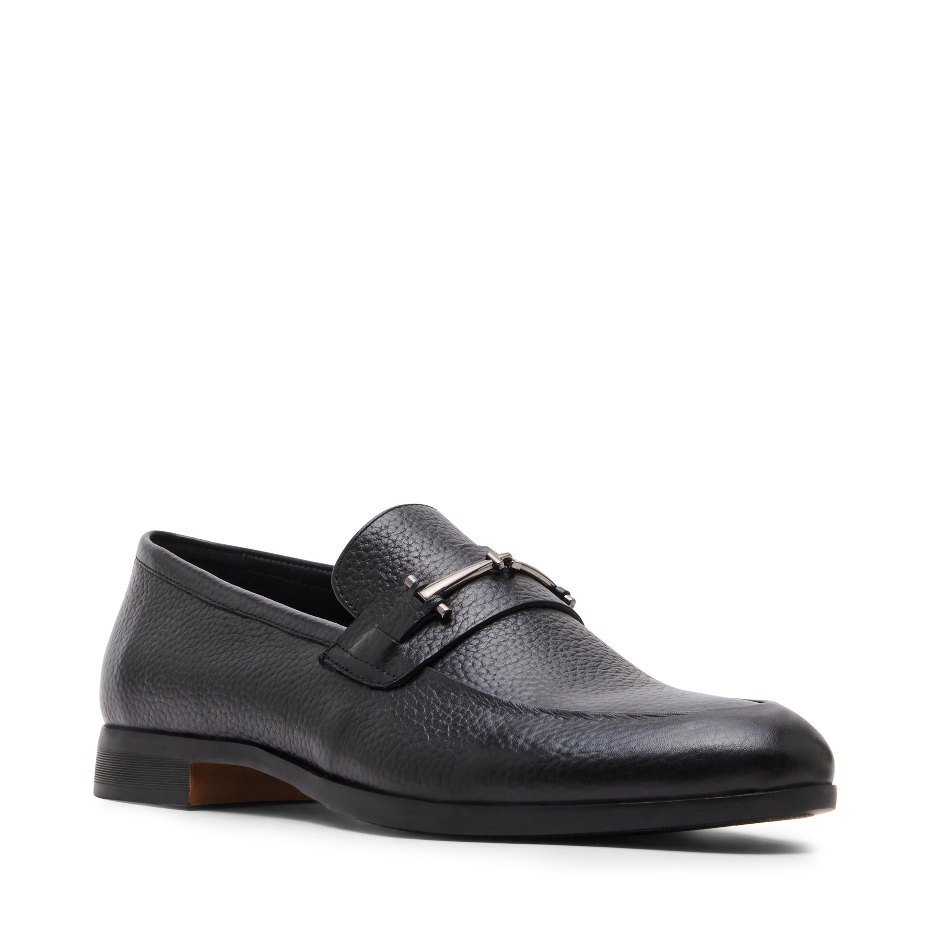KIRAN Black Tie-Ups & Dress Loafers