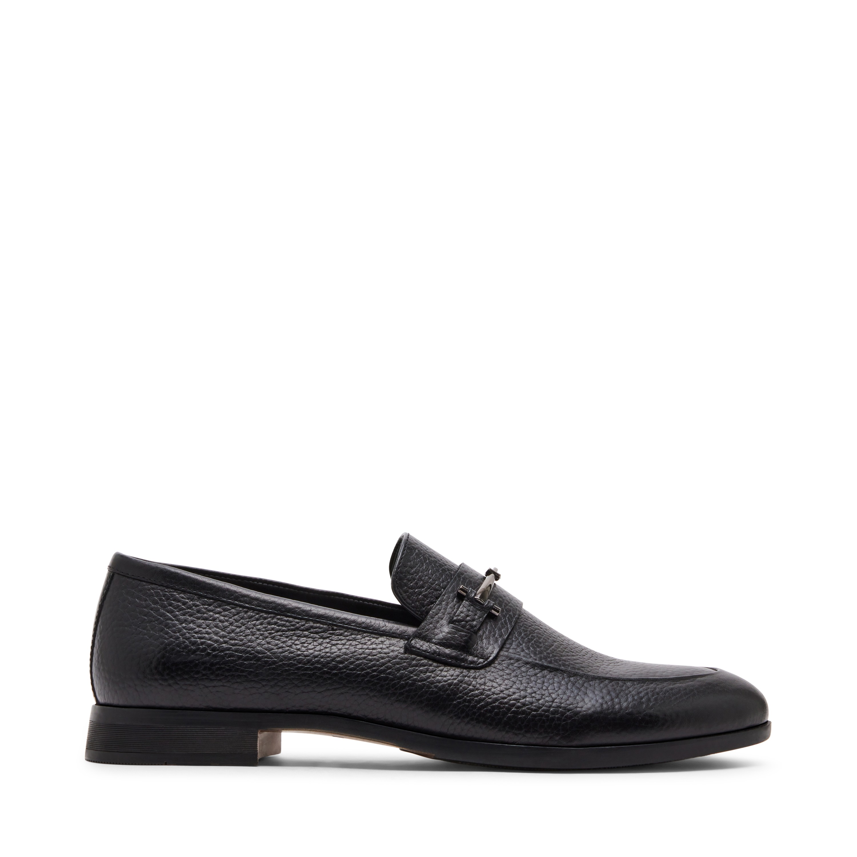 KIRAN Black Tie-Ups & Dress Loafers