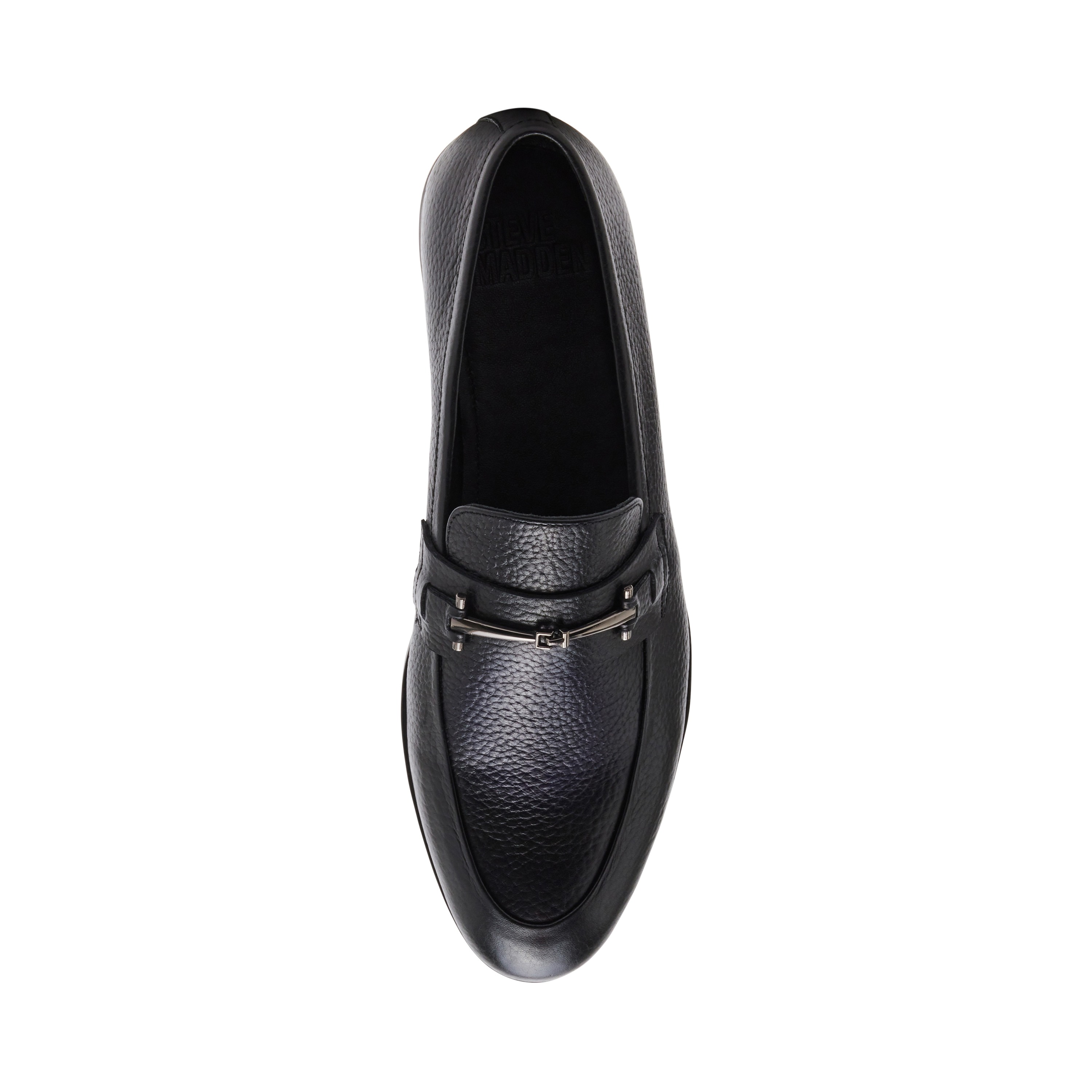 KIRAN Black Tie-Ups & Dress Loafers