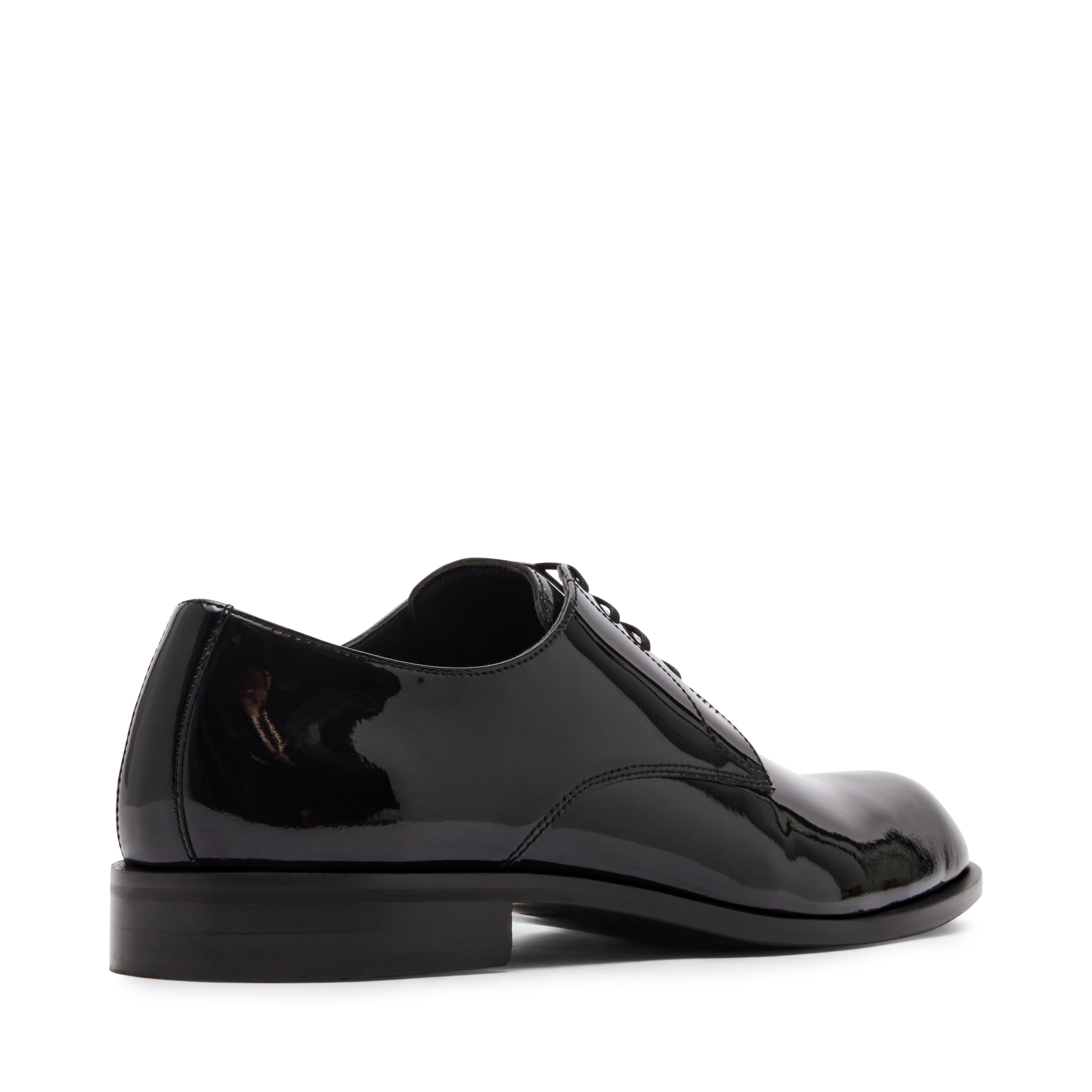 REYES Black Tie-Ups & Dress Loafers